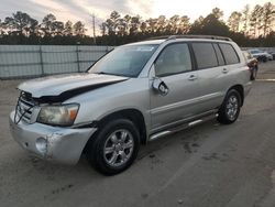 Toyota Highlander salvage cars for sale: 2004 Toyota Highlander Base