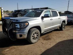 Toyota Tundra Crewmax Limited salvage cars for sale: 2018 Toyota Tundra Crewmax Limited