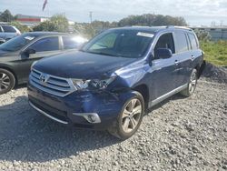 Toyota Highlander salvage cars for sale: 2013 Toyota Highlander Limited