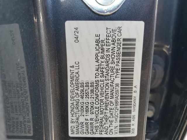 2024 Honda Accord Hybrid EXL