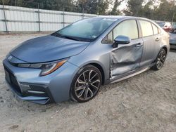 Toyota Corolla salvage cars for sale: 2020 Toyota Corolla SE