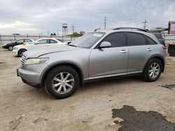 Infiniti fx35 salvage cars for sale: 2006 Infiniti FX35