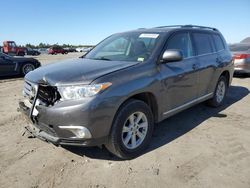 Toyota Highlander salvage cars for sale: 2013 Toyota Highlander Base