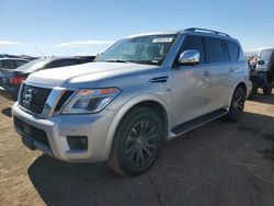 Nissan Armada salvage cars for sale: 2019 Nissan Armada Platinum