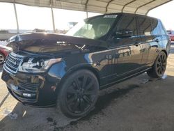 Land Rover Range Rover salvage cars for sale: 2015 Land Rover Range Rover HSE