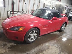 Honda s2000 salvage cars for sale: 2002 Honda S2000