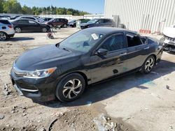 Honda Accord lx salvage cars for sale: 2016 Honda Accord LX