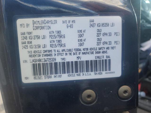 2003 Jeep Liberty Sport