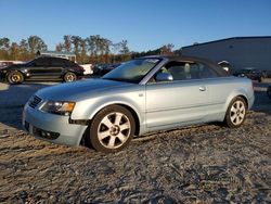 Audi salvage cars for sale: 2006 Audi A4 1.8 Cabriolet