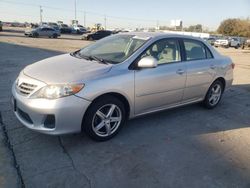 Salvage cars for sale from Copart Oklahoma City, OK: 2013 Toyota Corolla Base