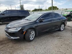 Chrysler 200 salvage cars for sale: 2015 Chrysler 200 Limited