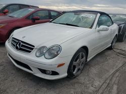 Mercedes-Benz clk-Class salvage cars for sale: 2007 Mercedes-Benz CLK 550