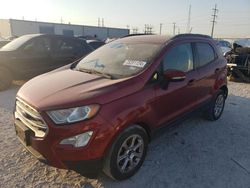 Salvage cars for sale from Copart Haslet, TX: 2018 Ford Ecosport SE