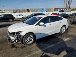 Ford Fusion salvage cars for sale: 2019 Ford Fusion SE