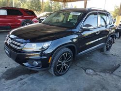 Volkswagen salvage cars for sale: 2015 Volkswagen Tiguan S