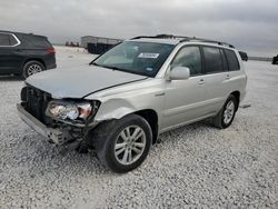 Toyota Highlander salvage cars for sale: 2007 Toyota Highlander Hybrid