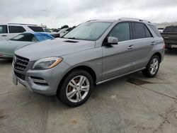 Mercedes-Benz m-Class salvage cars for sale: 2012 Mercedes-Benz ML 350 4matic