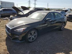 Infiniti salvage cars for sale: 2019 Infiniti Q50 Luxe