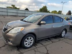 Nissan Versa salvage cars for sale: 2013 Nissan Versa S