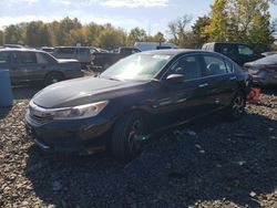 Honda Accord salvage cars for sale: 2016 Honda Accord LX