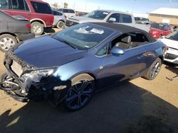 Buick salvage cars for sale: 2016 Buick Cascada 1SV