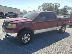 Ford salvage cars for sale: 2006 Ford F150 Supercrew