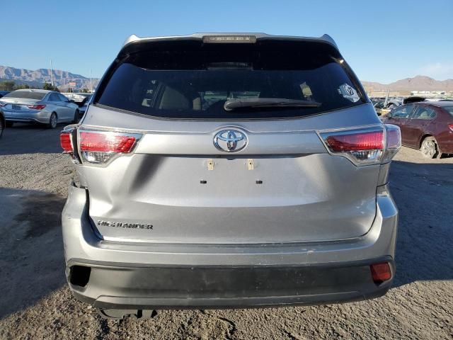 2016 Toyota Highlander LE