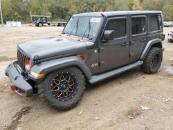 Jeep Wrangler salvage cars for sale: 2018 Jeep Wrangler Unlimited Sahara