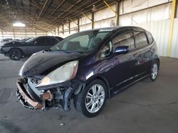 Honda fit salvage cars for sale: 2009 Honda FIT Sport