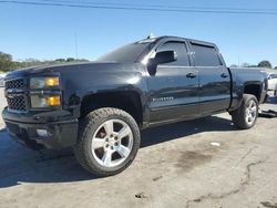 Chevrolet Silverado k1500 lt salvage cars for sale: 2015 Chevrolet Silverado K1500 LT