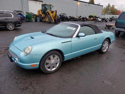 Ford Thunderbird salvage cars for sale: 2002 Ford Thunderbird