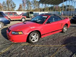 Ford Mustang salvage cars for sale: 2002 Ford Mustang