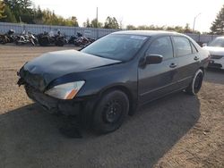 Salvage cars for sale from Copart Bowmanville, ON: 2007 Honda Accord EX