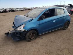 Mitsubishi Mirage salvage cars for sale: 2015 Mitsubishi Mirage DE