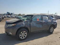 Toyota Highlander salvage cars for sale: 2011 Toyota Highlander Base