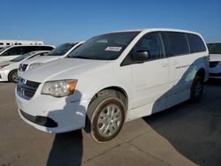 Dodge Caravan salvage cars for sale: 2017 Dodge Grand Caravan SE