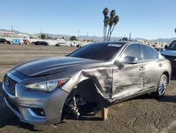 Infiniti salvage cars for sale: 2021 Infiniti Q50 Luxe