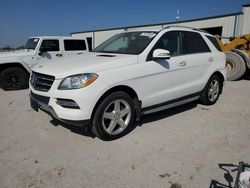 Mercedes-Benz salvage cars for sale: 2015 Mercedes-Benz ML 350 4matic