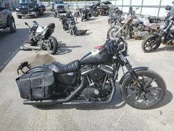 Harley-Davidson salvage cars for sale: 2017 Harley-Davidson XL883 Iron 883