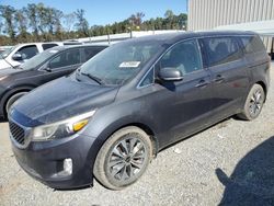 KIA Sedona ex salvage cars for sale: 2015 KIA Sedona EX