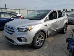 Ford salvage cars for sale: 2017 Ford Escape SE