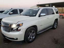 Chevrolet Tahoe salvage cars for sale: 2015 Chevrolet Tahoe K1500 LTZ