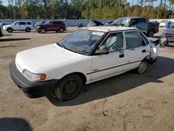 GEO salvage cars for sale: 1991 GEO Prizm Base