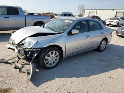 Vehiculos salvage en venta de Copart Kansas City, KS: 2007 Honda Accord EX