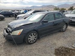 Honda Accord salvage cars for sale: 2007 Honda Accord SE