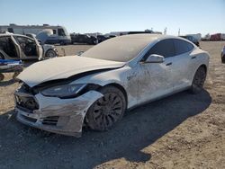 Tesla Model s salvage cars for sale: 2015 Tesla Model S