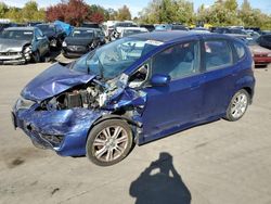 Honda salvage cars for sale: 2010 Honda FIT Sport