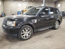 Land Rover salvage cars for sale: 2009 Land Rover Range Rover Sport HSE