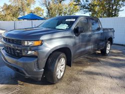 Chevrolet Silverado k1500 Custom salvage cars for sale: 2020 Chevrolet Silverado K1500 Custom