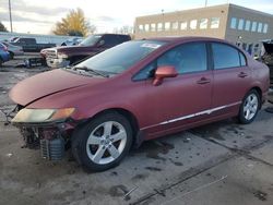 Honda Civic salvage cars for sale: 2008 Honda Civic EX